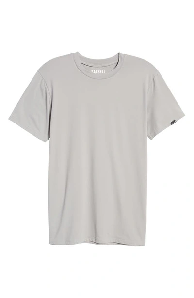 Shop Barbell Apparel Havok Stretch Crewneck T-shirt In Gray