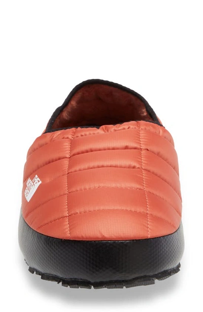 Shop The North Face Thermoball™ Traction Water Resistant Slipper In Orange/ White