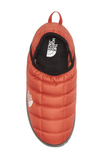 Shop The North Face Thermoball™ Traction Water Resistant Slipper In Orange/ White