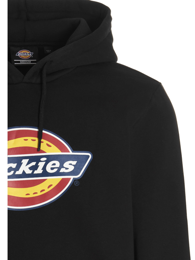 Shop Dickies Icon Logo Hoodie In Black