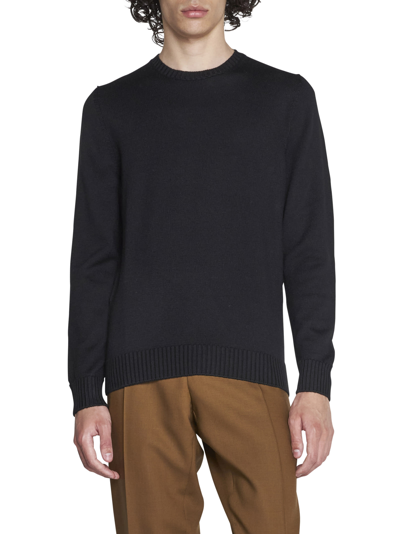 Shop Drumohr Sweater In Nero