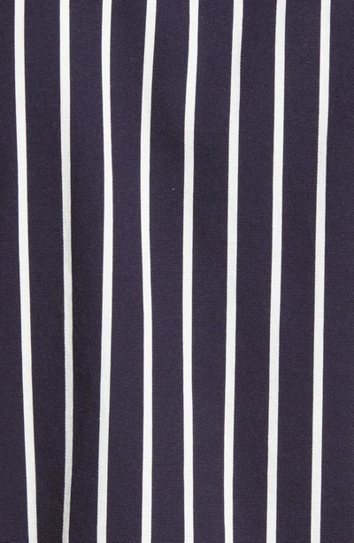 Ted Baker Merley Striped Cotton Jacket In Navy