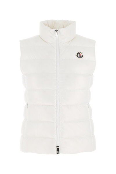 Shop Moncler Ghany Padded Vest In White