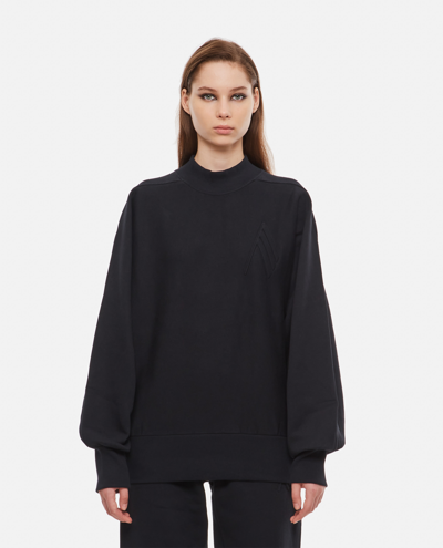 Shop Attico The  Sweatshirt In Black