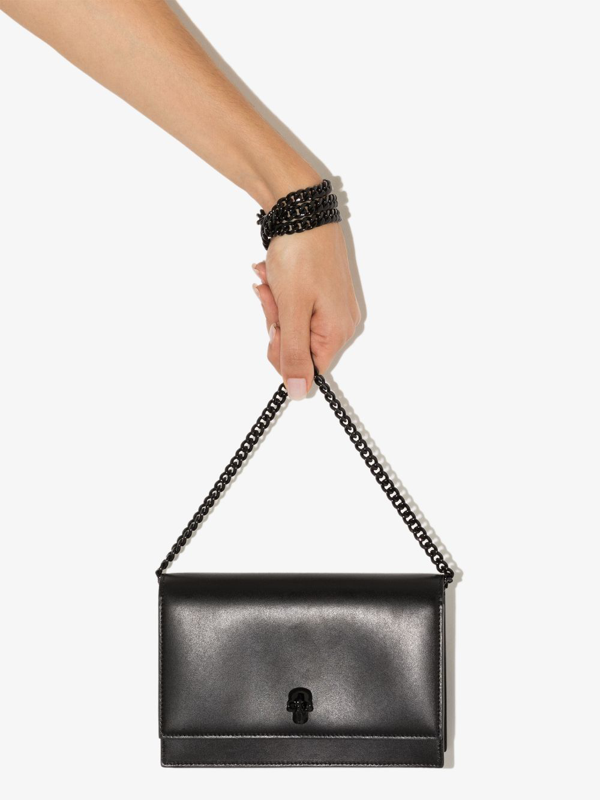ALEXANDER MCQUEEN - Skull Leather Mini Bag