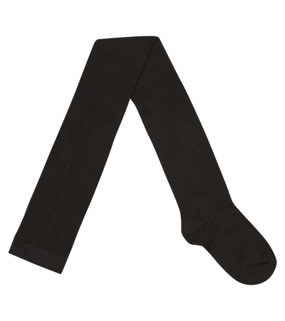 Shop Versace Logo Jacquard Socks In Nero+bianco