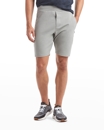 Shop Public Rec Men's All Day Every Day Stretch-nylon Shorts In Fog