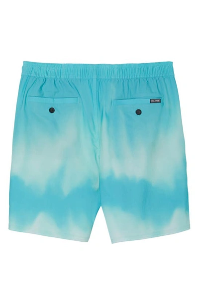 Shop O'neill Kids' Stockton Camo Hybrid Shorts In Marine