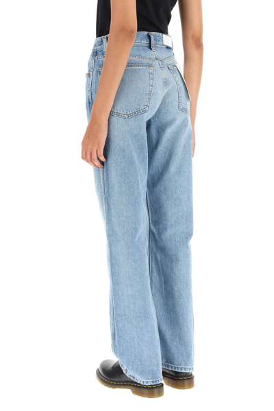 Shop Re/done High-waisted 90s Jeans In Blue