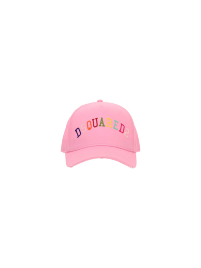 Shop Dsquared2 Women's Pink Other Materials Hat