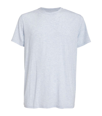 Shop Derek Rose Modal Micro T-shirt In Blue