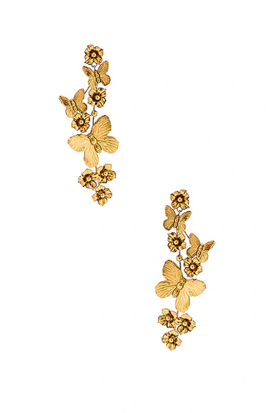 Shop Jennifer Behr Galilea Earrings In Gold