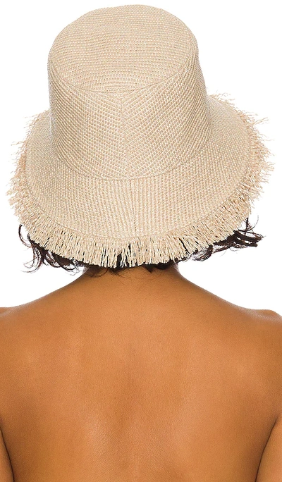 Shop Cult Gaia Kumi Bucket Hat In Cream