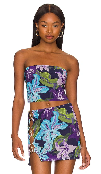 Shop Song Of Style Remmy Tube Top In Purple