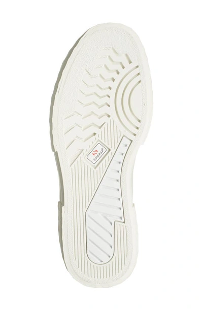 Shop Superga Lace-up Platform Sneaker In White