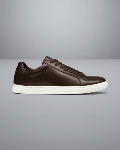 Shop Charles Tyrwhitt Men's  Trainers In Brown