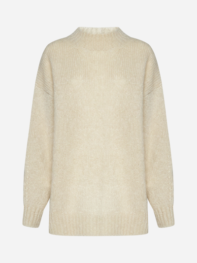 Shop Isabel Marant Idol Mohair-blend Sweater