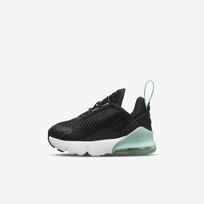 Shop Nike Air Max 270 Baby/toddler Shoes In Black