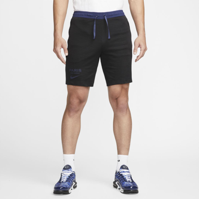 Shop Nike Men's Paris Saint-germain Soccer Shorts In Black