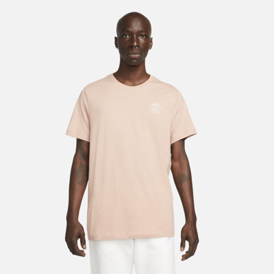Shop Nike Men's Paris Saint-germain Voice Soccer T-shirt In Pink