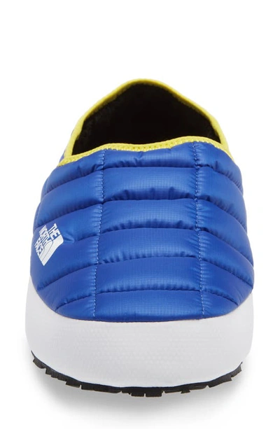 Shop The North Face Thermoball™ Traction Water Resistant Slipper In Royal Blue/ Black