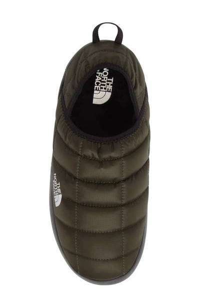Shop The North Face Thermoball™ Traction Water Resistant Slipper In Green/ Black