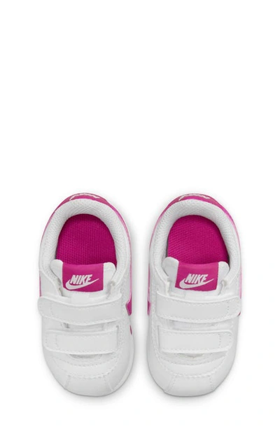 Shop Nike Cortez Sl Sneaker In White/ Pink Prime
