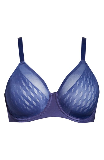 Shop Wacoal Elevated Allure Full Coverage Underwire Bra In Classic Navy