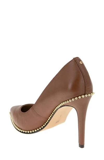 Shop Bcbgeneration Holli Pointed Toe Pump In Cocoa
