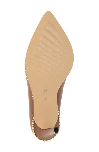 Shop Bcbgeneration Holli Pointed Toe Pump In Cocoa