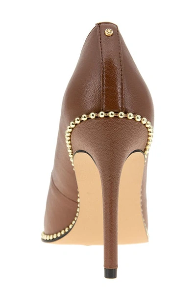 Shop Bcbgeneration Bcbg Holli Pointed Toe Pump In Cocoa