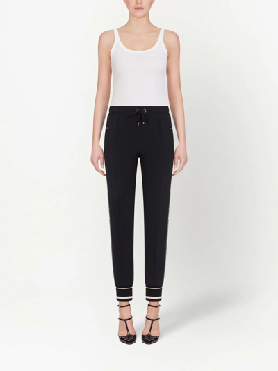 Dolce & Gabbana Racer Back Vest Top In Weiss