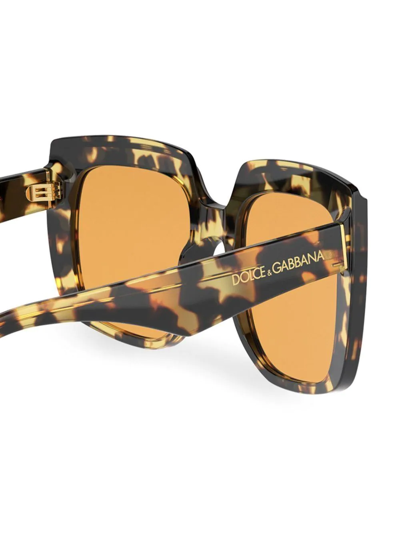 Shop Dolce & Gabbana Square-frame Sunglasses In Schwarz