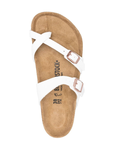 Birkenstock May Double-strap Sandals In White