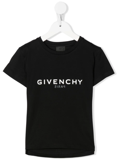 Shop Givenchy Logo-print T-shirt In Schwarz