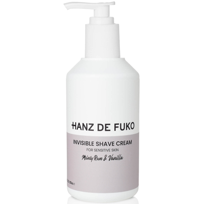 Hanz De Fuko Invisible Shave Cream, 237ml