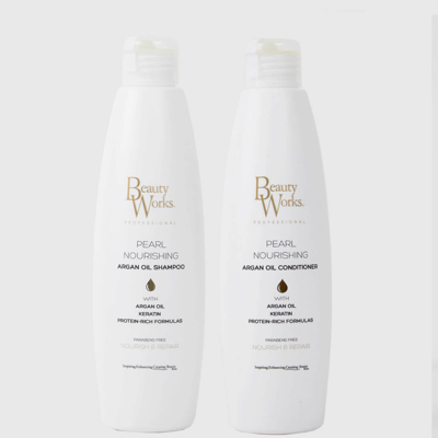 Shop Beauty Works Pearl Nourishing Shampoo And Conditioner Bundle 250ml
