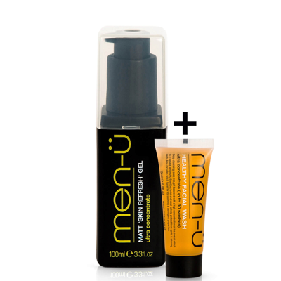 Shop Menu Matt 'skin Refresh' Gel And Healthy Facial Wash Bundle