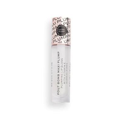 Shop Makeup Revolution Pout Bomb Maxi Plump Lip Gloss 8.5ml (various Shades) - Glaze