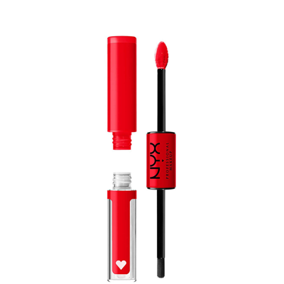 Nyx Professional Makeup Shine Loud High Shine Lip Gloss 8ml (various Shades) - Rebel In Red In Rebel In Red
