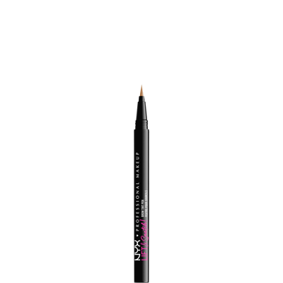 Shop Nyx Professional Makeup Lift And Snatch Brow Tint Pen 3g (various Shades) - Brown