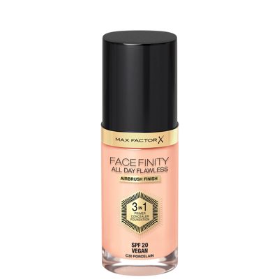 Shop Max Factor Facefinity All Day Flawless Foundation 30ml (various Shades) - Porcelain
