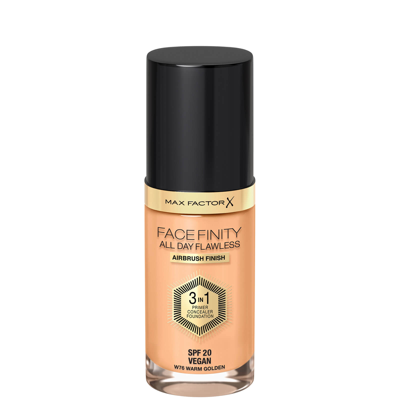 Shop Max Factor Facefinity All Day Flawless Foundation 30ml (various Shades) - Warm Golden