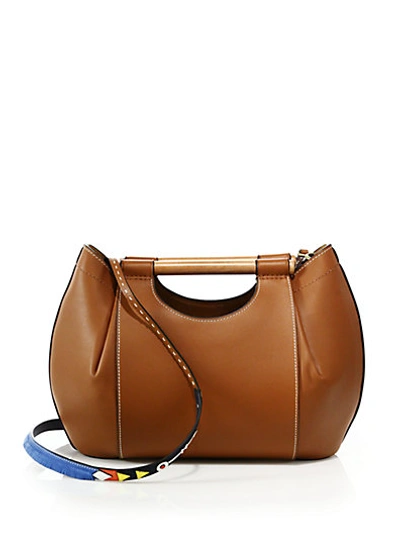 TORY BURCH Dowel Leather Tote 