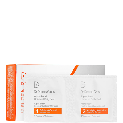 Shop Dr Dennis Gross Skincare Alpha Beta Universal Daily Peel (pack Of 5)