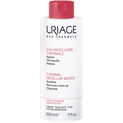Shop Uriage Thermal Micellar Water For Sensitive Skin 500ml (worth $28)