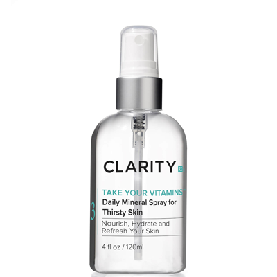 Shop Clarityrx Take Your Vitamins Daily Mineral Spray For Thirsty Skin 4 Fl. Oz.