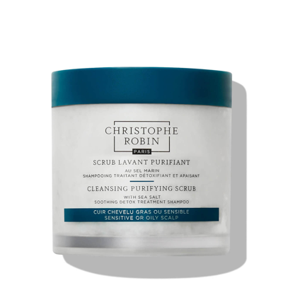 Shop Christophe Robin Cleansing Purifying Scrub With Sea Salt 250ml