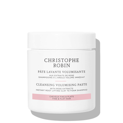 Shop Christophe Robin Cleansing Volumising Paste With Pure Rassoul Clay And Rose 75ml