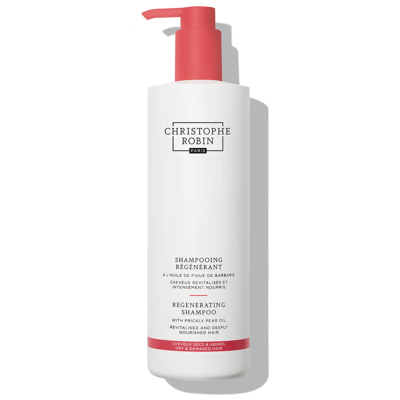 Shop Christophe Robin Regenerating Shampoo With Prickly Pear Oil 500ml